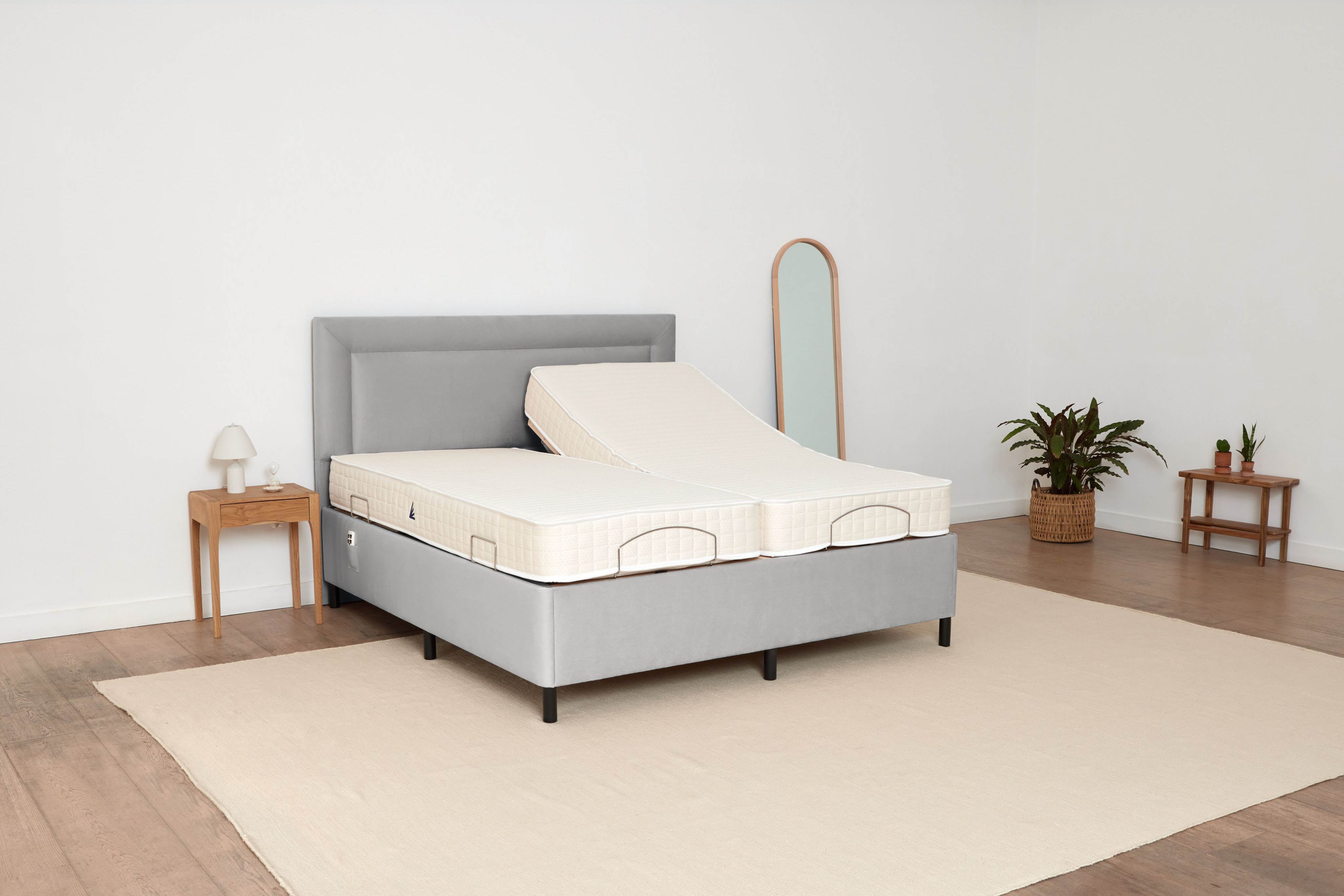 Full queen adjustable on sale bed frame