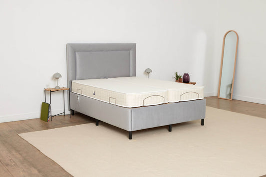5 Foot Grey Adjustable Bed